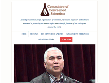 Tablet Screenshot of concernedscientists.org